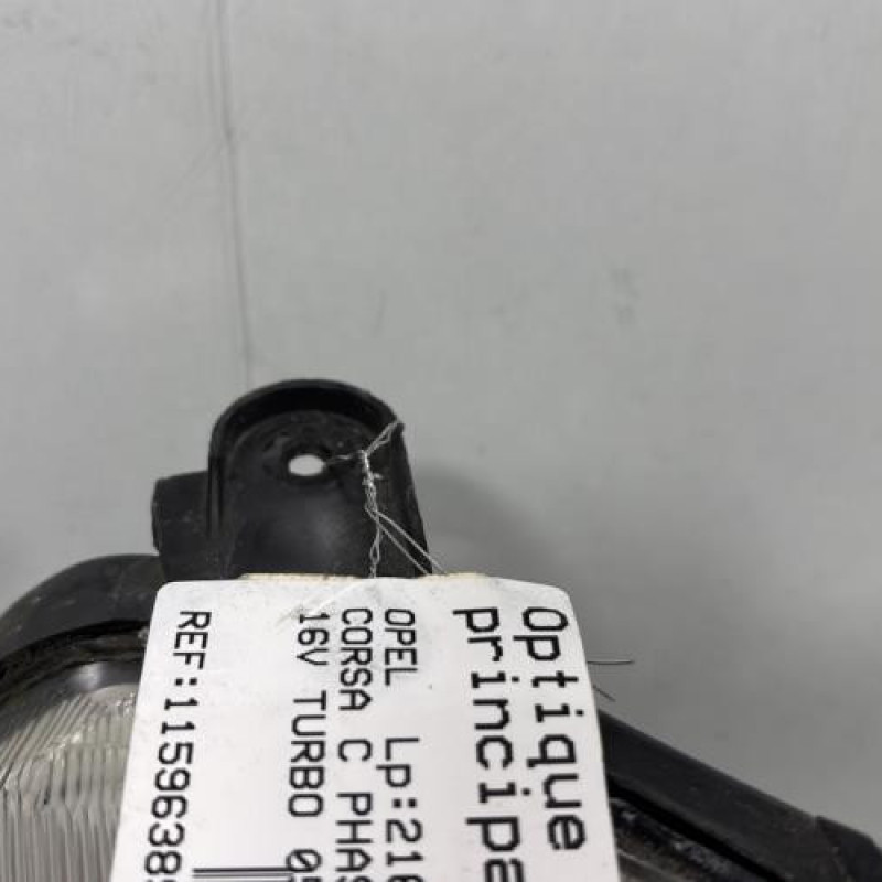 Optique avant principal droit (feux)(phare) OPEL CORSA C Photo n°3