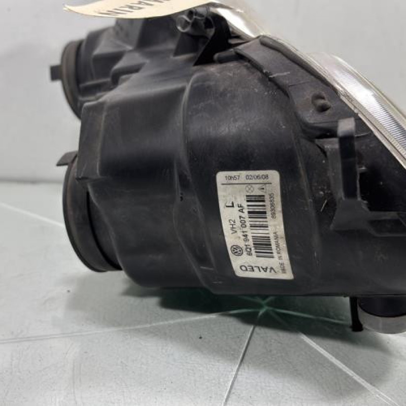 Optique avant principal gauche (feux)(phare) VOLKSWAGEN POLO 4 Photo n°4