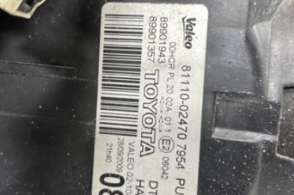 Optique avant principal droit (feux)(phare) TOYOTA AURIS 1