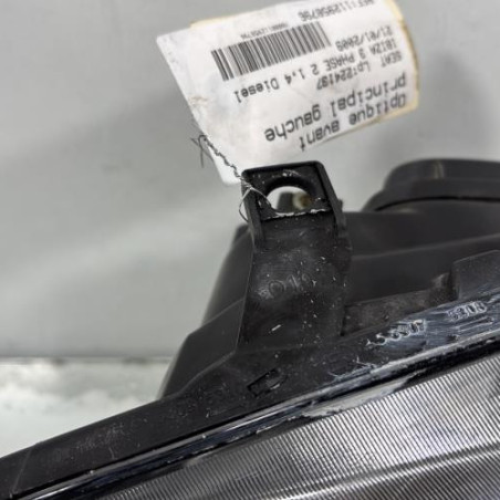 Optique avant principal gauche (feux)(phare) SEAT IBIZA 3