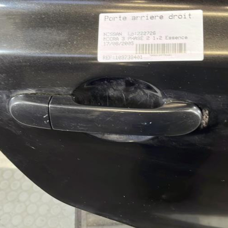 Porte arriere droit NISSAN MICRA 3 Photo n°2