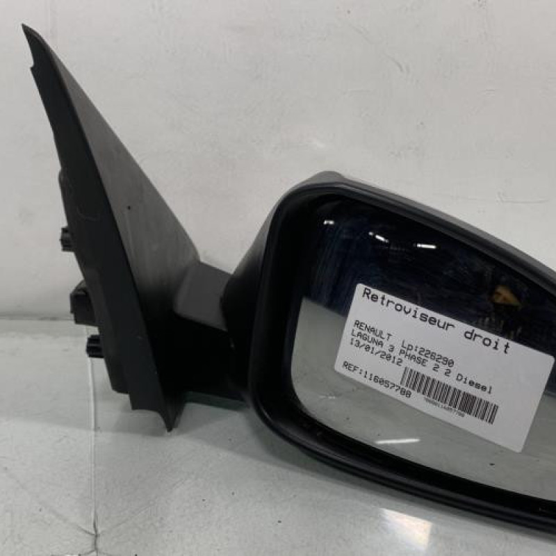 Retroviseur droit RENAULT LAGUNA 3 Photo n°1
