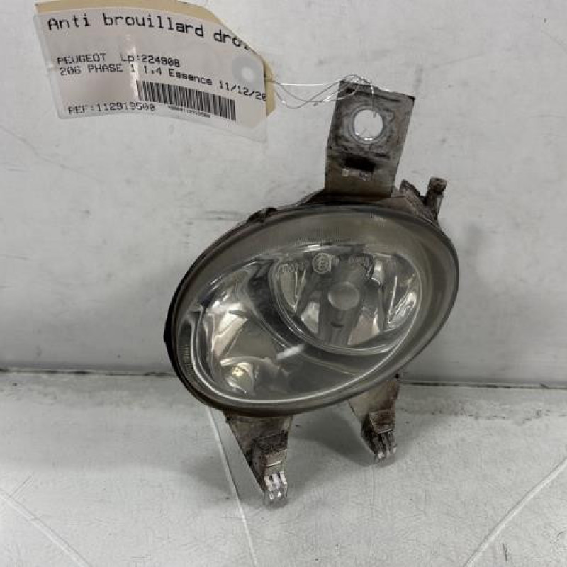 Anti brouillard droit (feux) PEUGEOT 206 Photo n°8