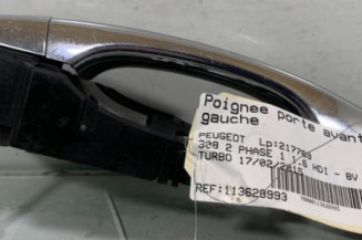 Poignee porte avant gauche PEUGEOT 308 2