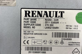 Autoradio d'origine RENAULT CLIO 4