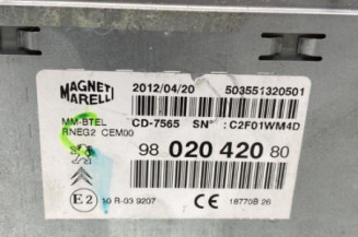 Autoradio d'origine CITROEN DS5