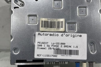 Autoradio d'origine PEUGEOT 508 1 SW