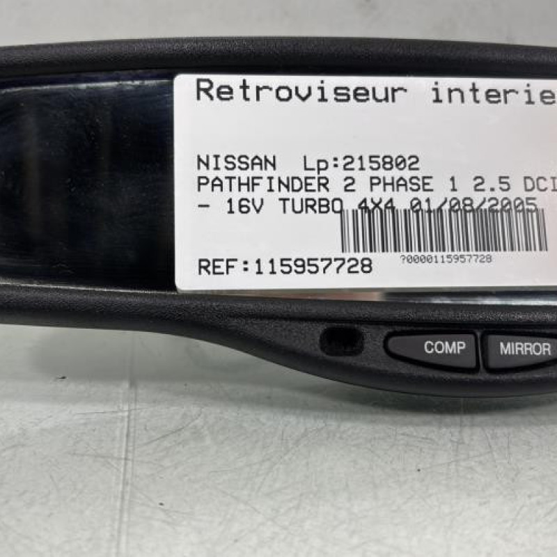 Retroviseur interieur NISSAN PATHFINDER 2 Photo n°1