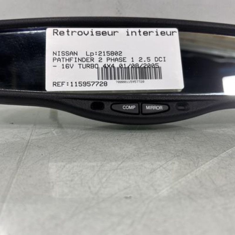 Retroviseur interieur NISSAN PATHFINDER 2 Photo n°2