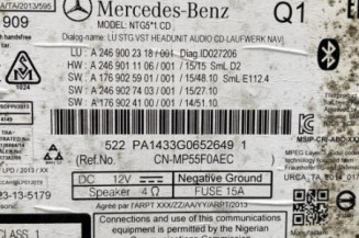 Autoradio d'origine MERCEDES CLASSE A 176