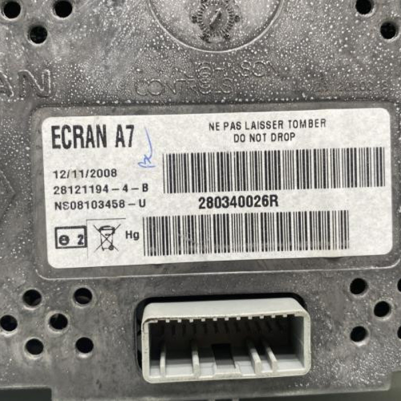 Afficheur RENAULT LAGUNA 3 Photo n°3