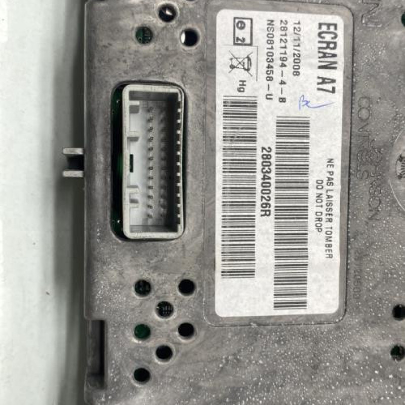 Afficheur RENAULT LAGUNA 3 Photo n°4