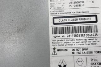 Autoradio d'origine RENAULT LAGUNA 3