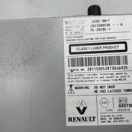 Autoradio d'origine RENAULT LAGUNA 3