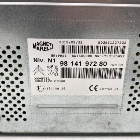 Autoradio d'origine DS DS5