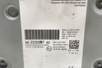 Autoradio d'origine PEUGEOT 5008 2