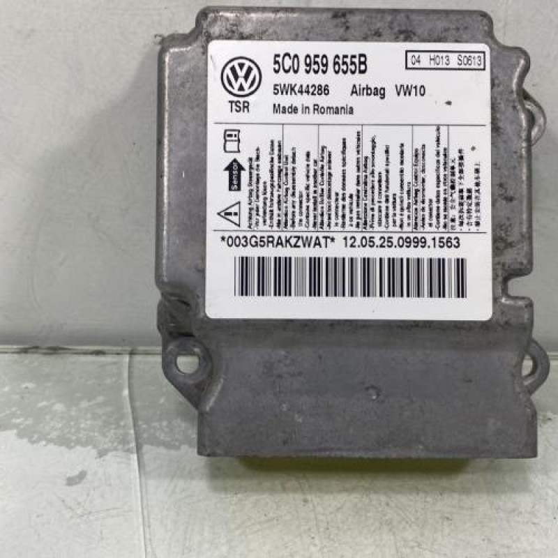 Boitier air bag VOLKSWAGEN GOLF 6 Photo n°1