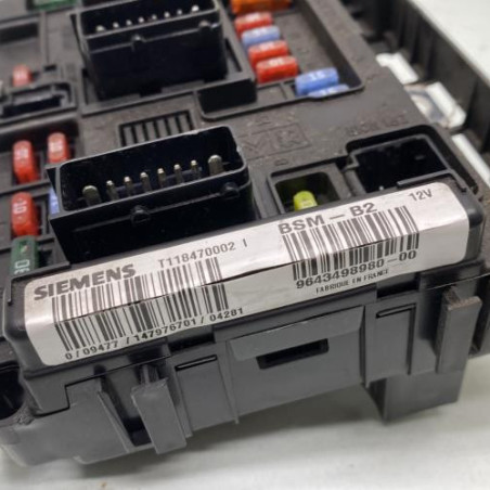 Boitier servitude moteur (BSM) PEUGEOT 206