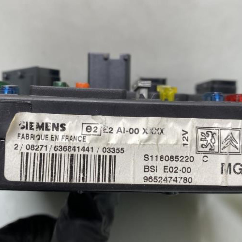 Boitier BSI PEUGEOT 206 Photo n°3