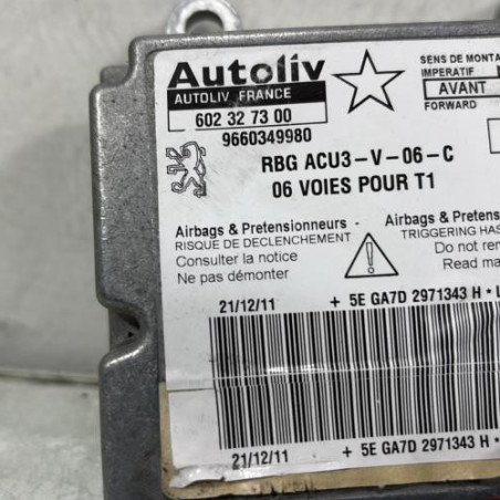 Boitier air bag PEUGEOT 206+