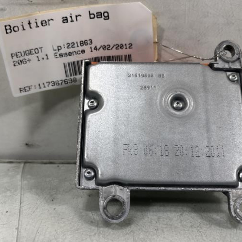 Boitier air bag PEUGEOT 206+ Photo n°4