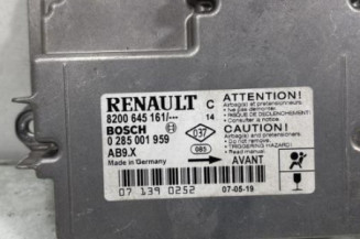 Boitier air bag RENAULT CLIO 3 Photo n°1