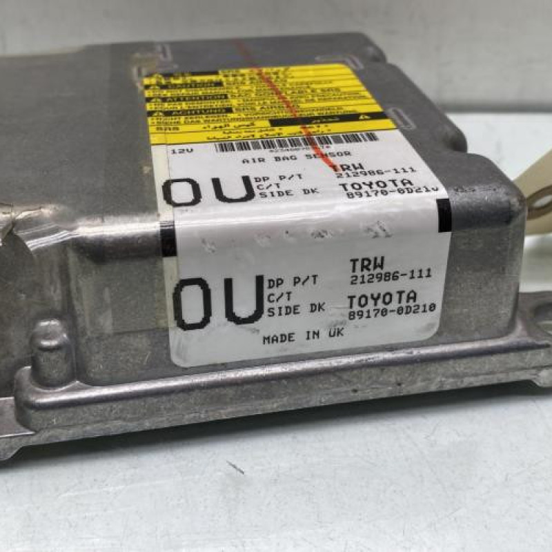 Boitier air bag TOYOTA YARIS 2 Photo n°3