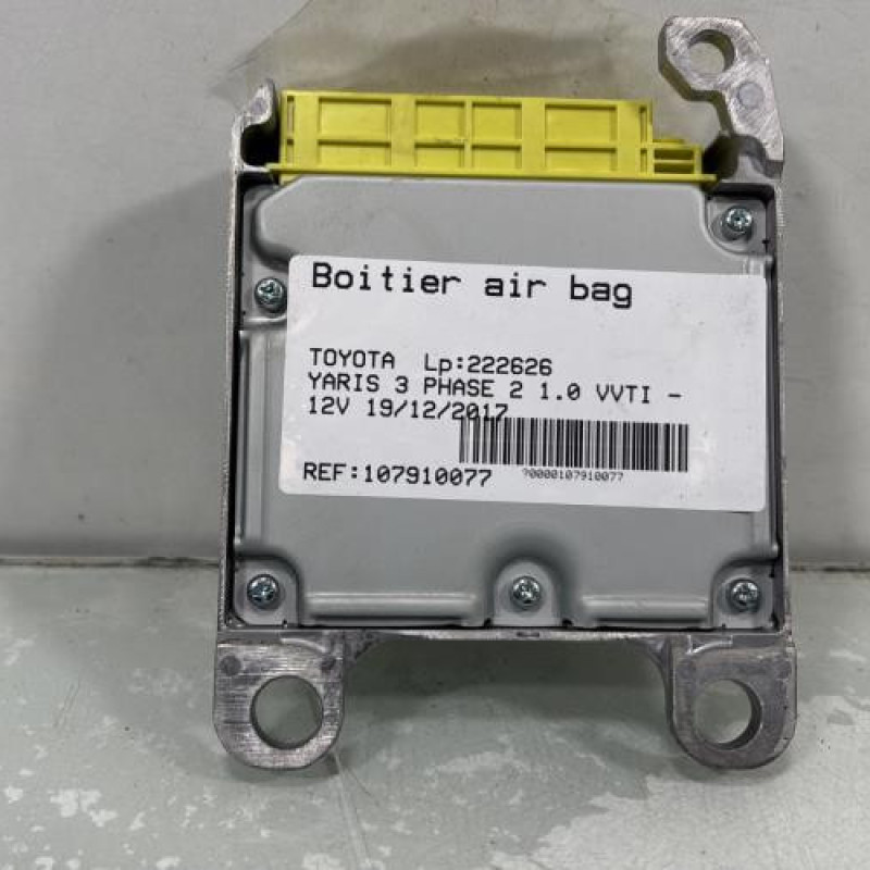 Boitier air bag TOYOTA YARIS 3 Photo n°2