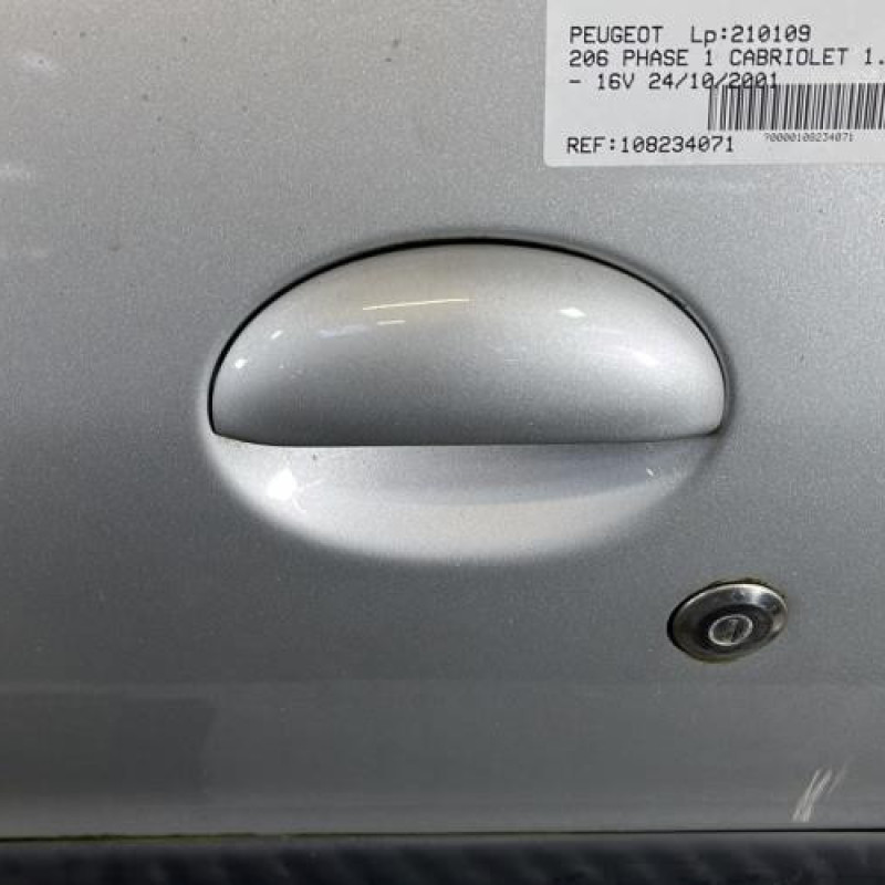 Porte avant gauche PEUGEOT 206 Photo n°2
