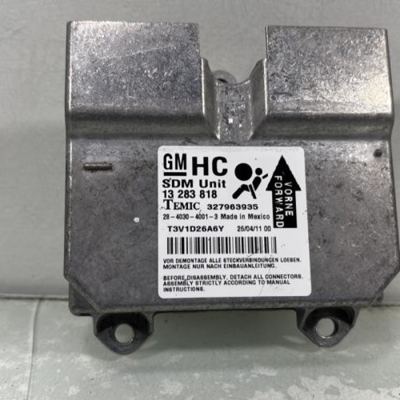 Boitier air bag OPEL CORSA D Photo n°1