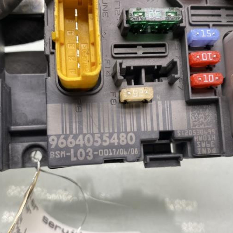 Boitier servitude moteur (BSM) CITROEN C3 1 Photo n°2