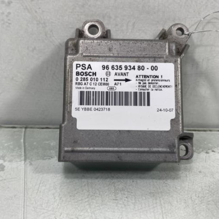 Boitier air bag PEUGEOT 207 Photo n°1