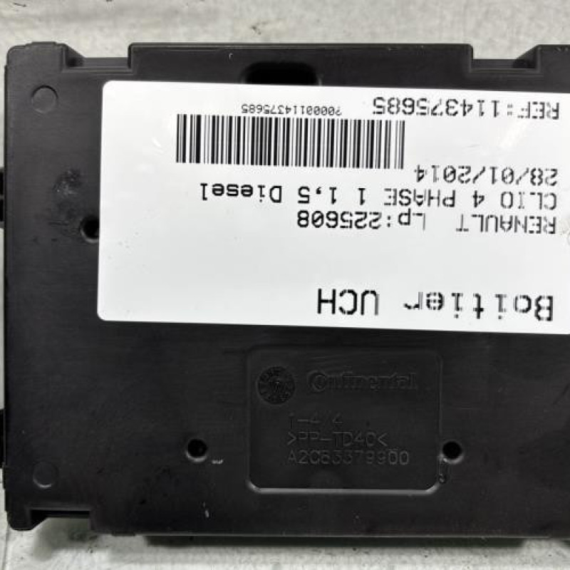 Boitier UCH RENAULT CLIO 4 Photo n°4