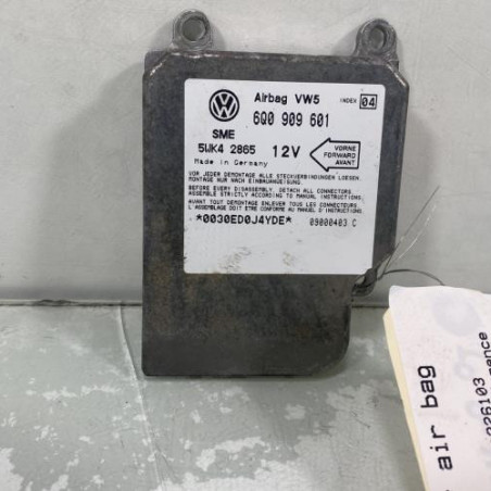 Boitier air bag VOLKSWAGEN POLO 3 Photo n°1