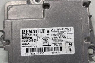 Boitier air bag RENAULT CLIO 3 Photo n°1