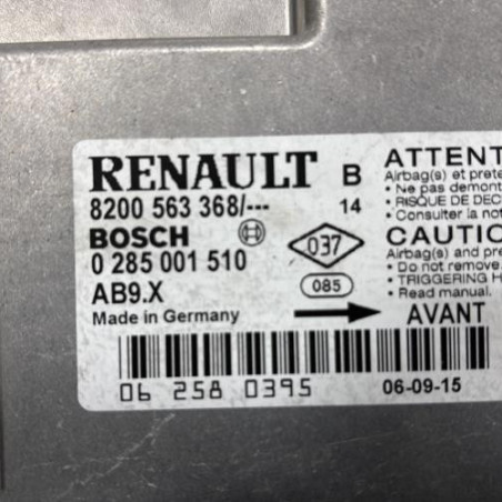 Boitier air bag RENAULT CLIO 3