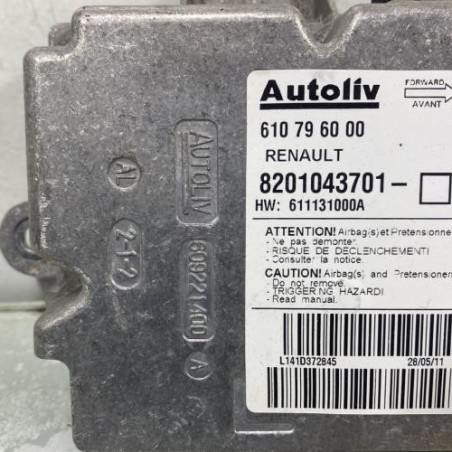 Boitier air bag RENAULT CLIO 3