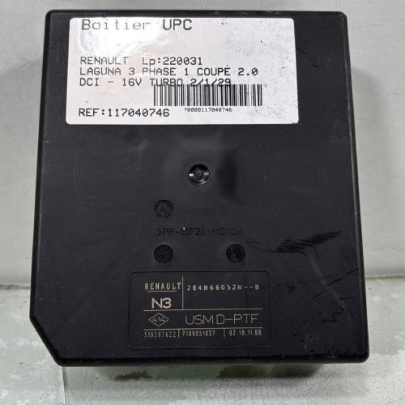 Boitier UPC RENAULT LAGUNA 3 Photo n°1