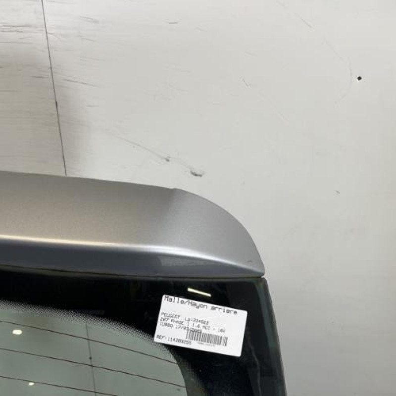 Malle/Hayon arriere PEUGEOT 207 Photo n°3