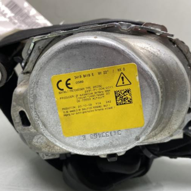 Ceinture arriere droit PEUGEOT 5008 2 Photo n°3