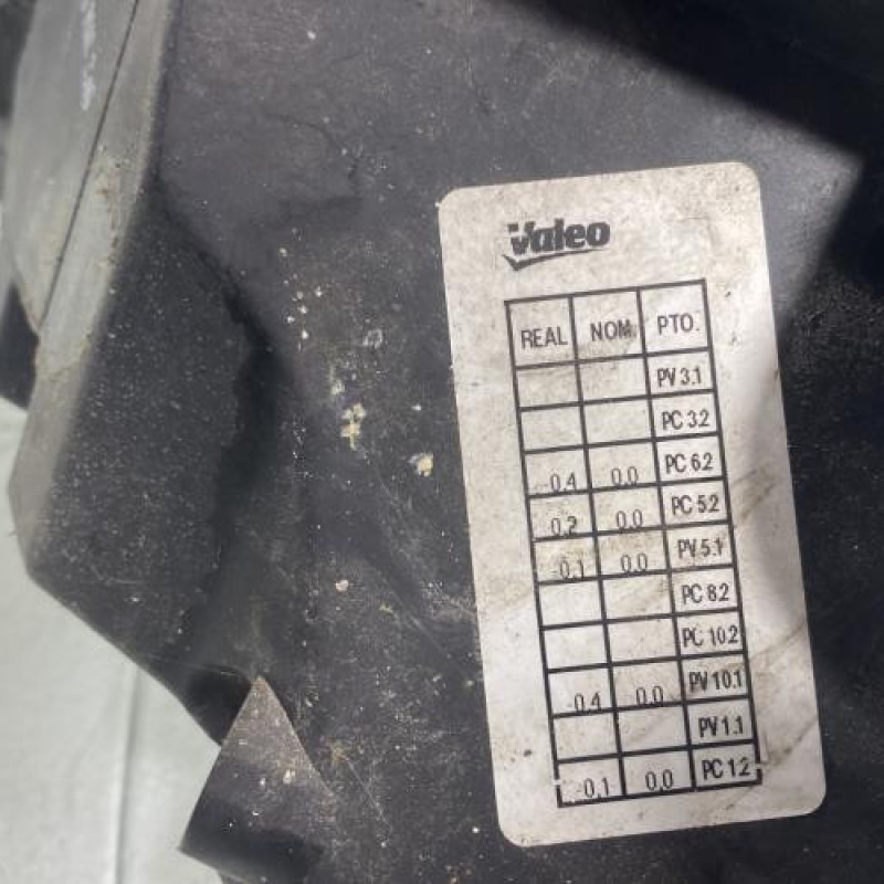 Optique avant principal gauche (feux)(phare) OPEL SIGNUM Photo n°9