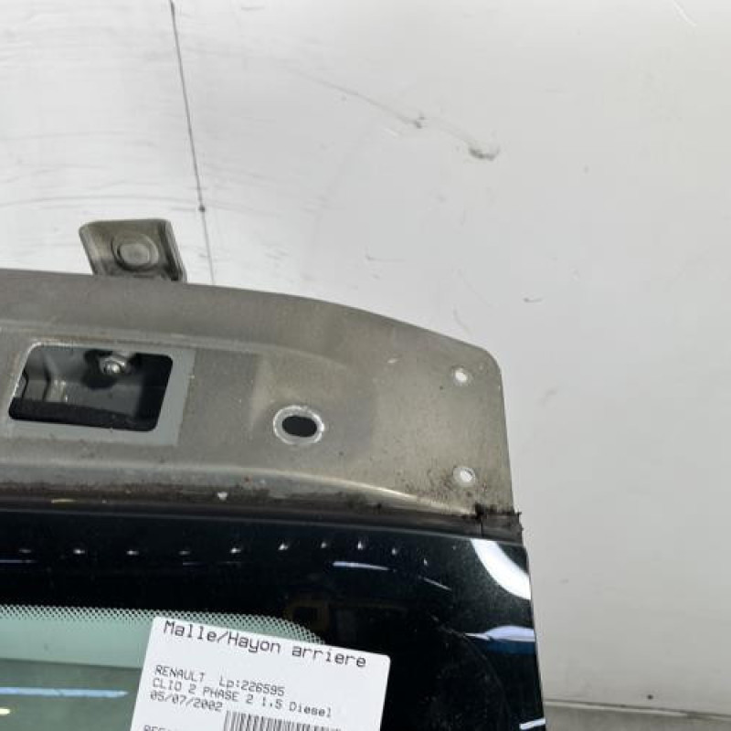 Malle/Hayon arriere RENAULT CLIO 2 Photo n°3