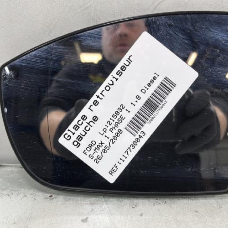 Glace retroviseur gauche FORD S-MAX 1 Photo n°1