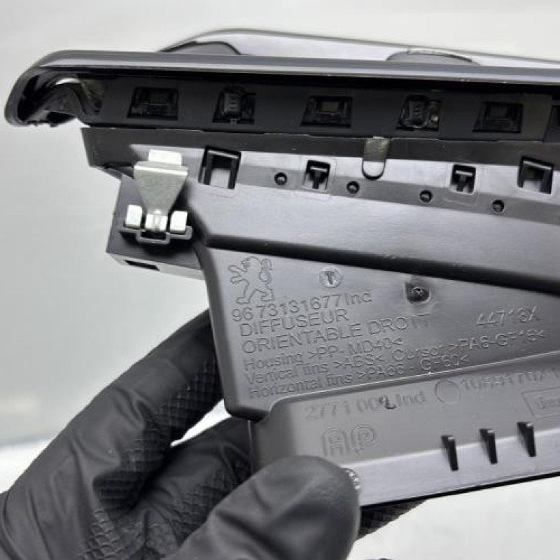 Aerateur tableau de bord avant droit PEUGEOT 208 1 Photo n°5