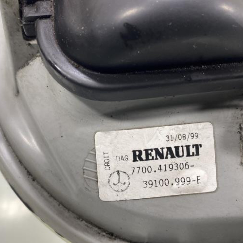 Optique avant principal droit (feux)(phare) RENAULT TWINGO 1 Photo n°7