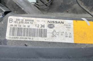 Optique avant principal droit (feux)(phare) NISSAN QASHQAI 1
