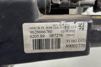 Optique avant principal droit (feux)(phare) PEUGEOT 206