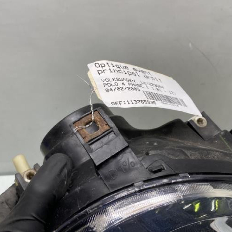 Optique avant principal droit (feux)(phare) VOLKSWAGEN POLO 4 Photo n°3