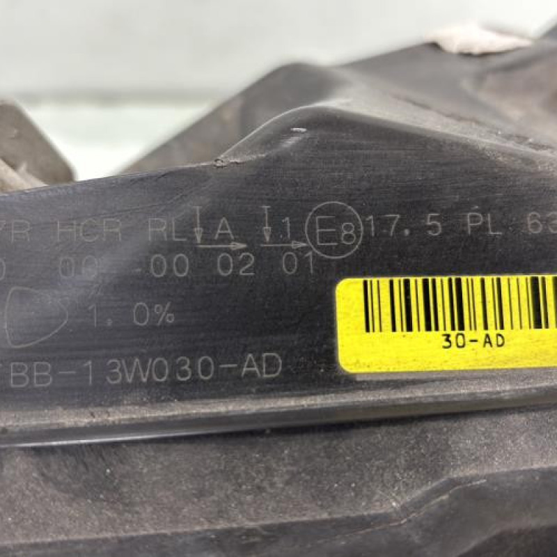 Optique avant principal gauche (feux)(phare) FORD FIESTA 6 Photo n°7