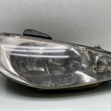 Optique avant principal droit (feux)(phare) PEUGEOT 206 Photo n°1